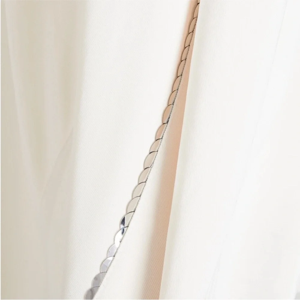 Victoria Beckham Sequin Detail Midi Skirt $1415 - Picture 3 of 6